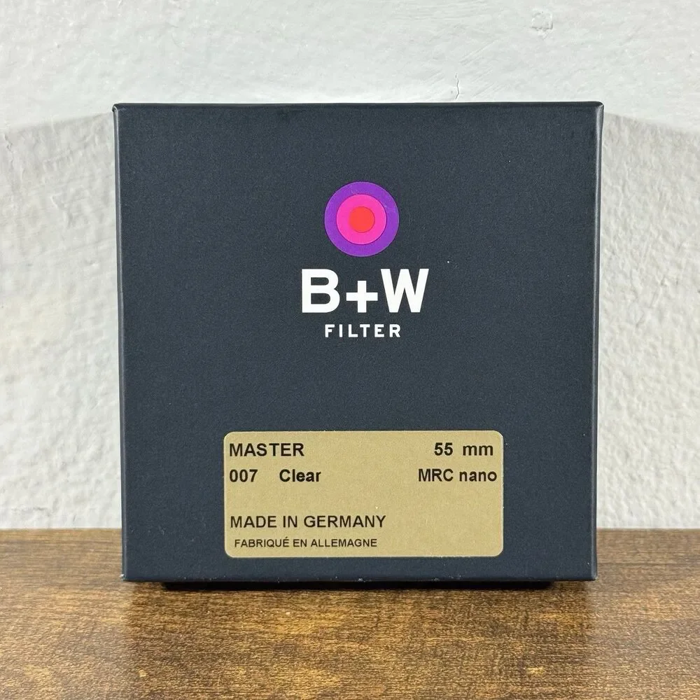 B+W 55mm Master Clear MRC Nano 007M Glass Filter